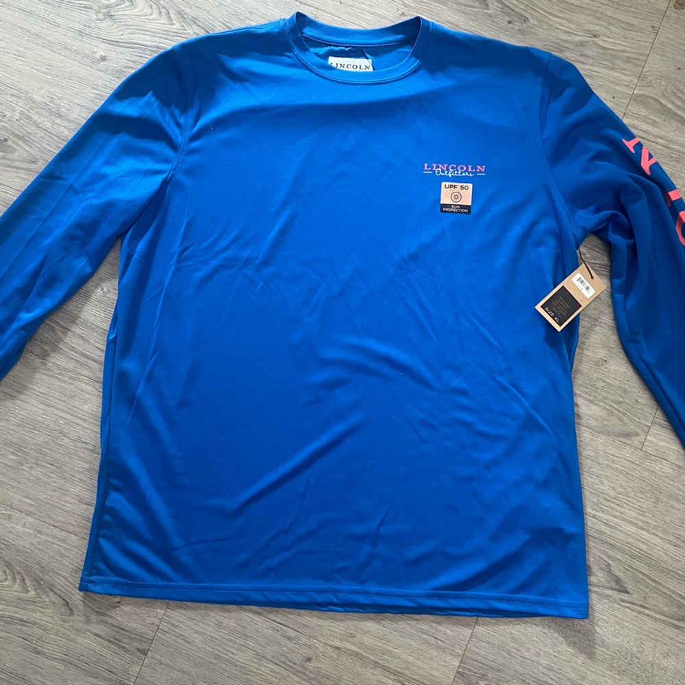 Long Sleeve Performance UPF 50 sun protection shirt